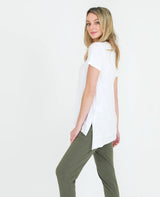 BRIGHTON TEE | WHITE